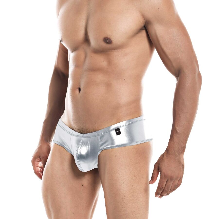 CUT4MEN – CHEEKY BRIEF SILVER XL