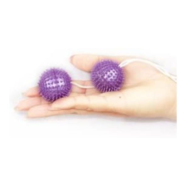 EIN TIEFES VERGNÜGEN SPIKY BALLS LILA 3,60 CM – Bild 3