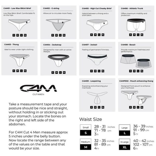 CUT4MEN - LOW RISE BRIEF CARTOON L – Bild 5