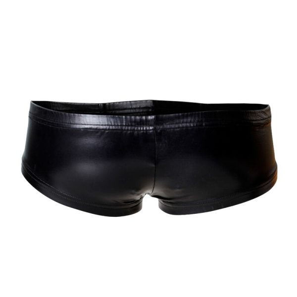 CUT4MEN - BOOTY SHORTS SCHWARZES KUNSTSTOFF XL – Bild 4