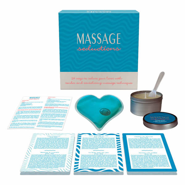 MASSAGEVERFÜHRUNGEN. 24 WEGE, IHREN LIEBHABER ZU VERFÜHREN ES / DE / DE / FR