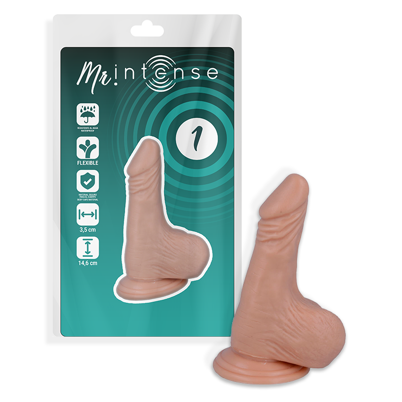 MR INTENSE 1 REALISTISCHER PENIS 14.6-O- 3.5CM