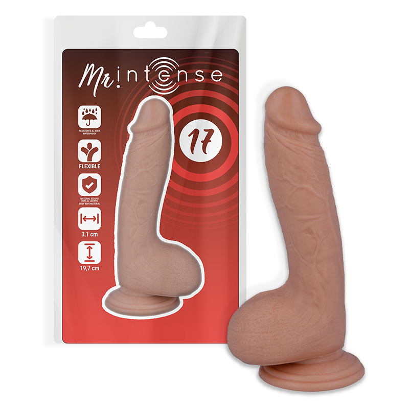 MR INTENSE 17 REALISTISCHER PENIS 19.7 -O- 3.1CM