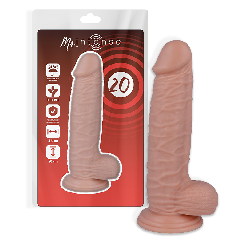 MR INTENSE 20 REALISTIC PENIS 20 -O- 4.6CM