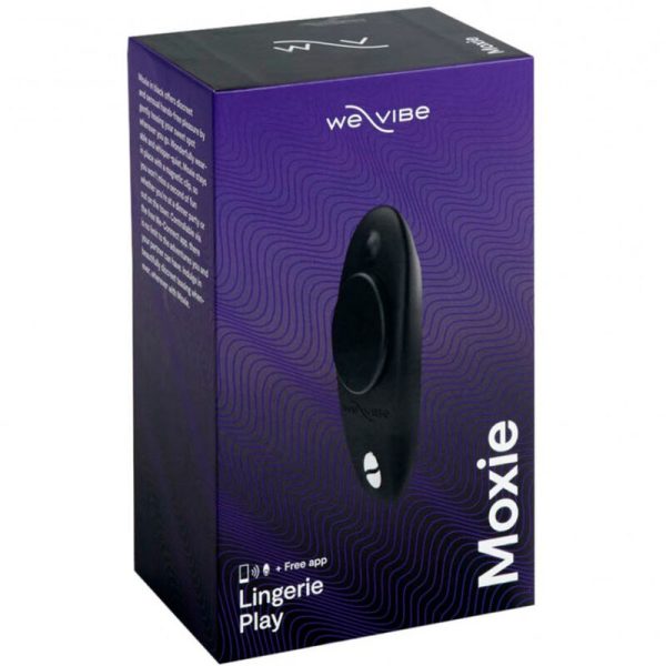 WE-VIBE - MOXIE + KLITORALER VIBRATOR SATINSCHWARZ – Bild 2