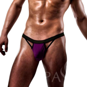 PASSION KOMPLET MEN LINGERIE LILA KLAR S / M.