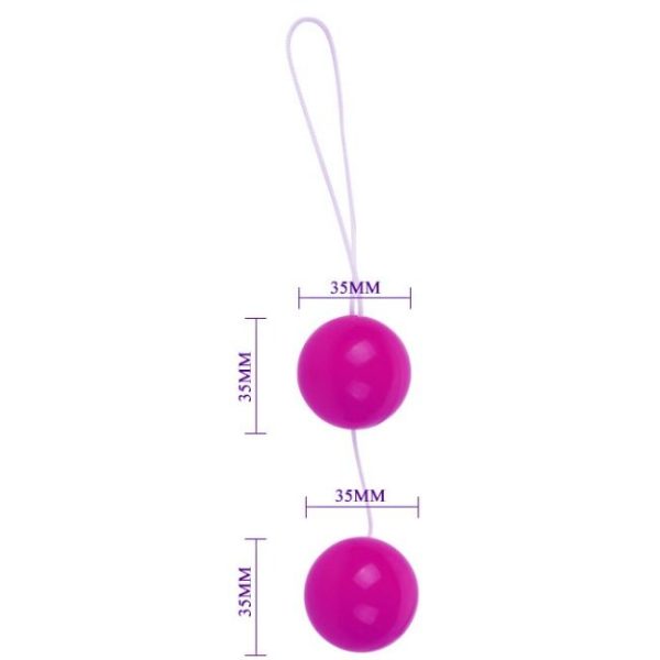 TWINS BALLS BOLAS CHINAS LILA UNISEX – Bild 2