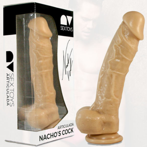 ARTIKULIERTE NACHO VIDAL PENIS R PLICA 24CM