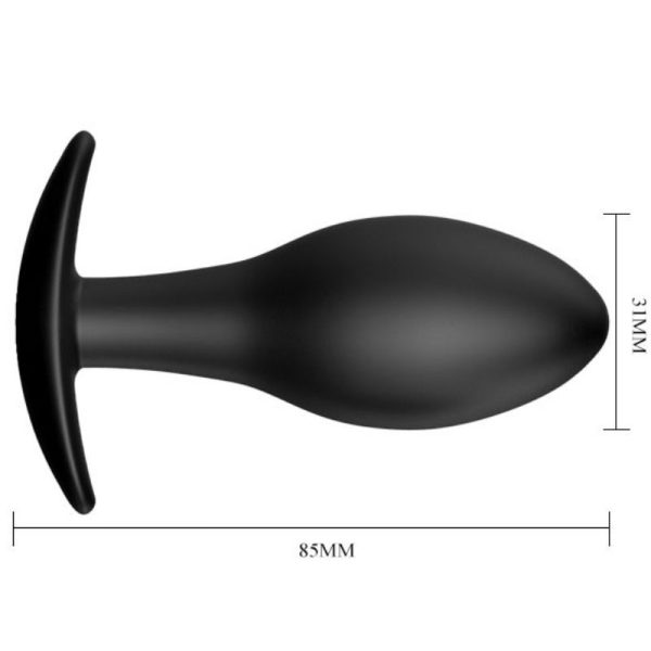 PRETTY LOVE  PLUG ANAL SILICONA  ANCLA 8.5 CM NEGRO – Bild 5