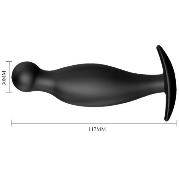 PRETTY LOVE PLUG ANAL SILICONA 11.7 CM NEGRO – Bild 4