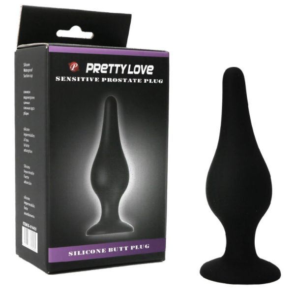 PRETTY LOVE  BOTTOM - PLUG ERGONOMICO SILICONA 14 CM – Bild 2