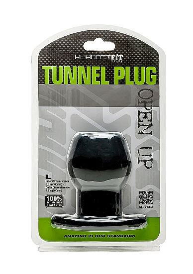 PERFECT FIT ASS TUNNEL STECKER SILIKON SCHWARZ L.