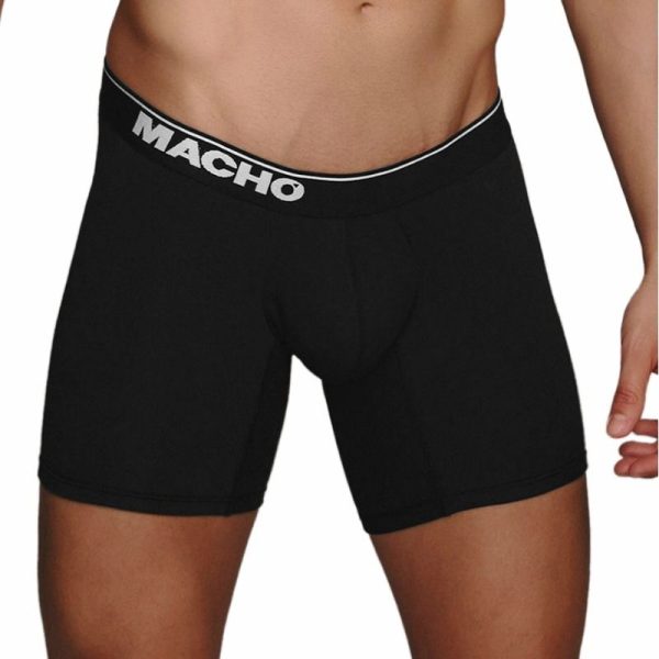 MÄNNLICH - MC087 SCHWARZ LANG BOXER GRÖSSE S. – Bild 4