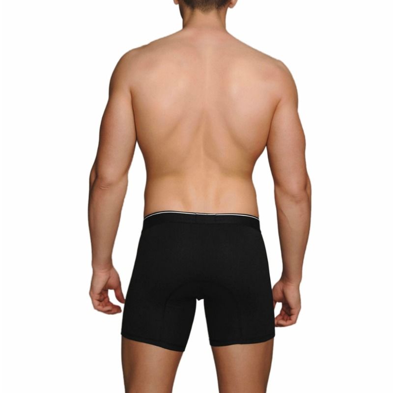 MÄNNLICH – MC087 SCHWARZ LANG BOXER GRÖSSE S.