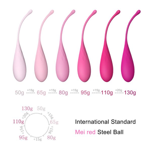 LESLIE KEGEL FIT PELVIC MUSCLE TRAINING SET 6 STÜCKE – Bild 8