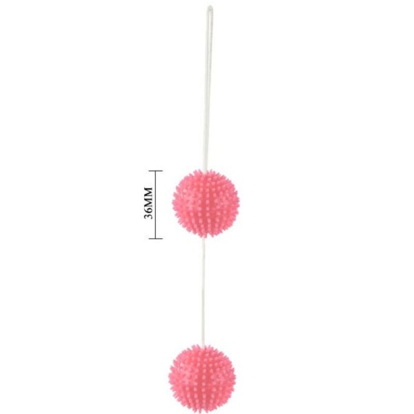 A DEEPLY PLEASURE BOLAS TEXTURADAS ROSA 3.6 CM – Bild 3