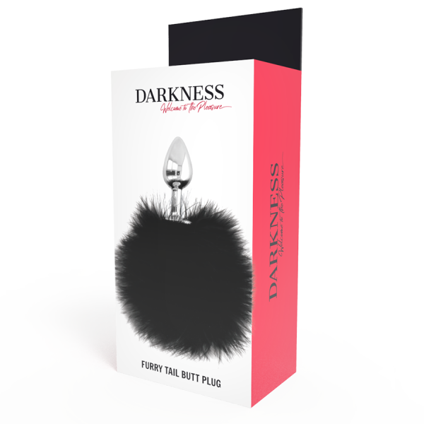 DARKNESS EXTRA FEEL BUNNY TAIL BUTTPLUG  7CM – Bild 4