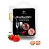 SECRETPLAY BRASILIANISCHE KUGEL-SET ERDBEER UND CHAMPAGNER – Bild 2