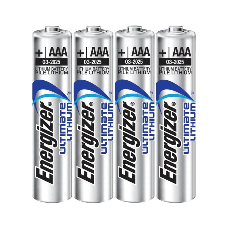 ENERGIZER ULTIMATE LITHIUM LITHIUM BATTERIE AAA L92 LR03 1,5V BLISTER * 4
