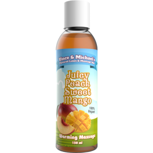 VINCE & MICHAEL S PROFESSIONELLES MASSAGEÖL JUICY PEACH SWEET MANG 150ML